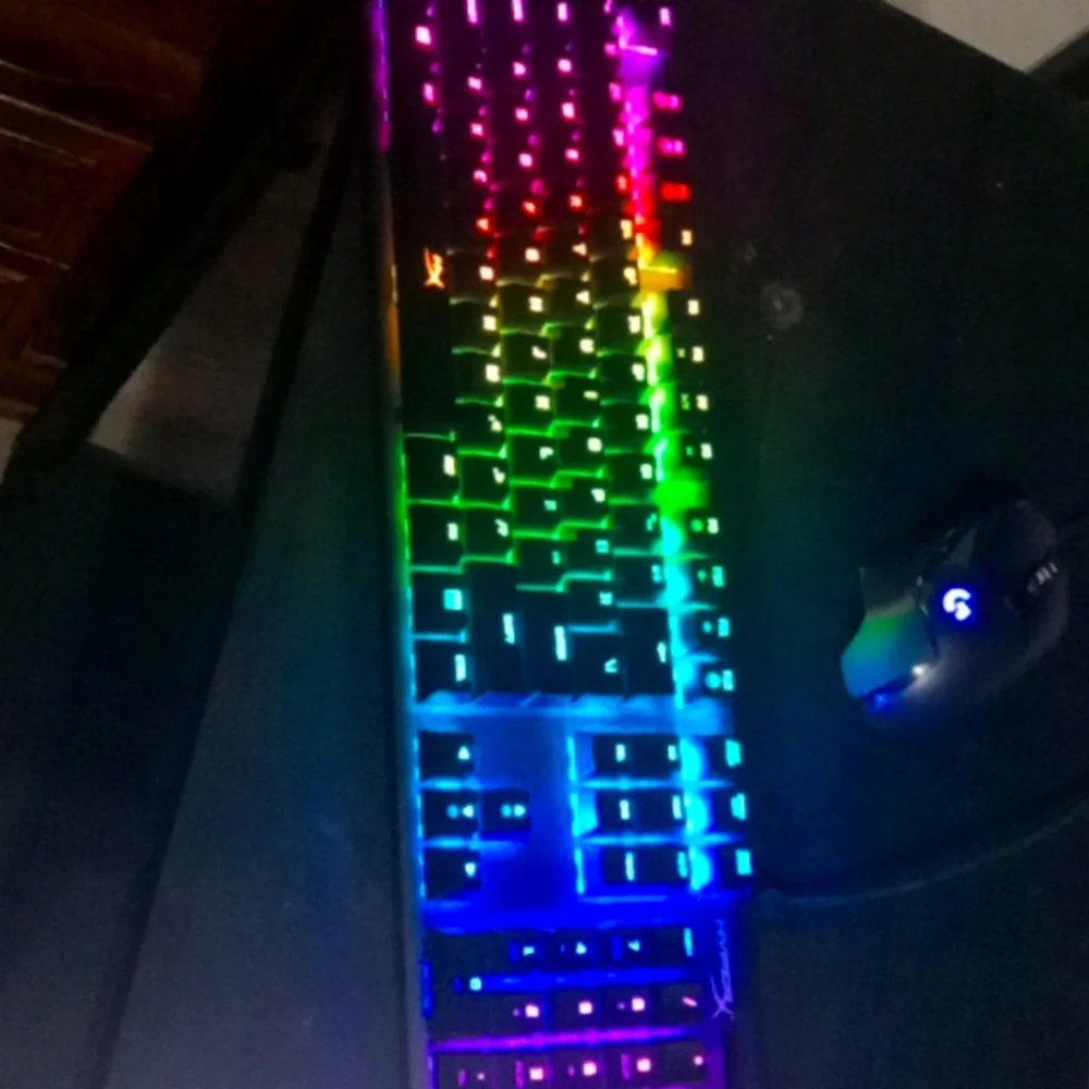 Hyper-X gaming keyboard and G502 HERO mouse